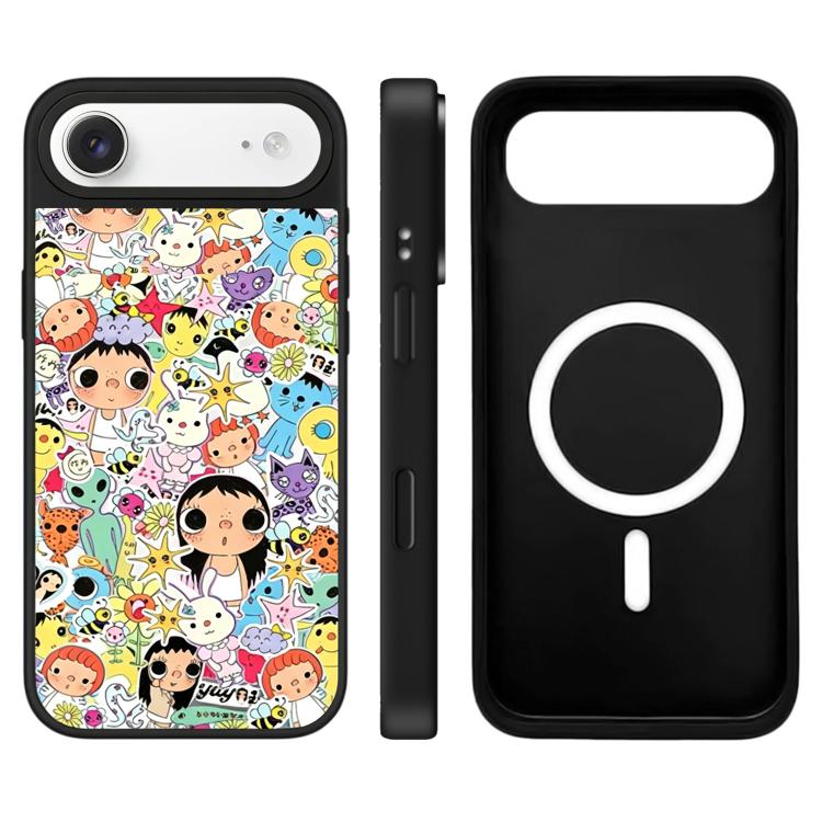 Custodia magnetica con specchio e pulsante di controllo della fotocamera della serie YUY, For iPhone Air