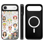 Custodia magnetica con specchio e pulsante di controllo della fotocamera della serie YUY, For iPhone Air