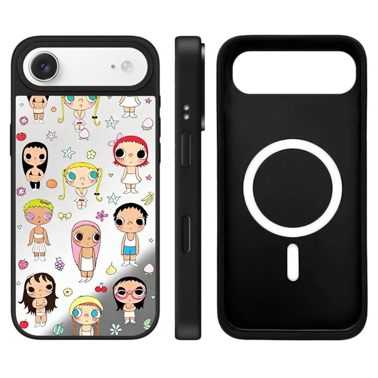 Custodia magnetica con specchio e pulsante di controllo della fotocamera della serie YUY, For iPhone Air