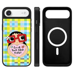 Custodia magnetica con specchio e pulsante di controllo della fotocamera della serie YUY, For iPhone Air