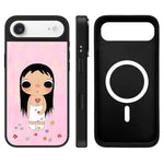 Custodia magnetica con specchio e pulsante di controllo della fotocamera della serie YUY, For iPhone Air