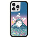 Custodia per telefono WildFlow Clock con motivo a pecore., For iPhone 16 Pro Max, For iPhone 16 Pro, For iPhone 16 Plus