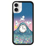 Custodia per telefono WildFlow Clock con motivo a pecore., For iPhone 16, For iPhone 15 Pro Max, For iPhone 15 Pro