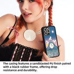 Custodia per telefono WildFlow Clock con motivo a pecore., For iPhone 16, For iPhone 15 Pro Max, For iPhone 15 Pro