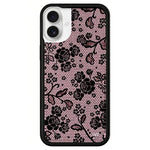 Custodia per telefono con motivo WildFlow Party Series, For iPhone 16 Pro Max, For iPhone 16 Pro, For iPhone 16 Plus