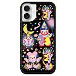 Custodia per telefono con motivo WildFlow Party Series, For iPhone 16, For iPhone 15 Pro Max, For iPhone 15 Pro