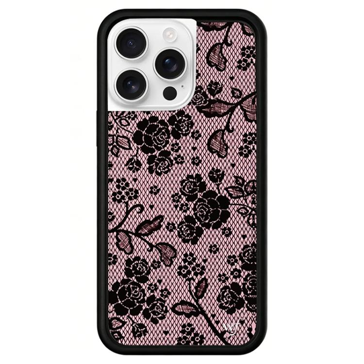 Custodia per telefono con motivo WildFlow Party Series, For iPhone 16, For iPhone 15 Pro Max, For iPhone 15 Pro