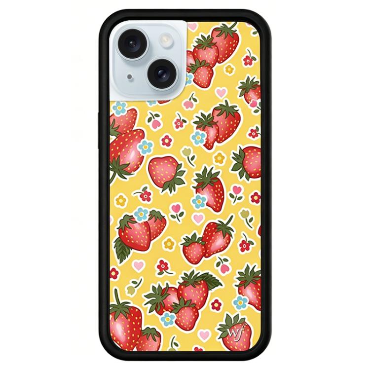 Custodia per telefono con motivo WildFlow Party Series, For iPhone 15 Plus, For iPhone 15