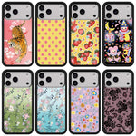 Custodia per telefono con motivo WildFlow Party Series, For iPhone 16, For iPhone 15 Pro Max, For iPhone 15 Pro