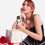 Custodia per telefono con motivo WildFlow Party Series, For iPhone 16, For iPhone 15 Pro Max, For iPhone 15 Pro