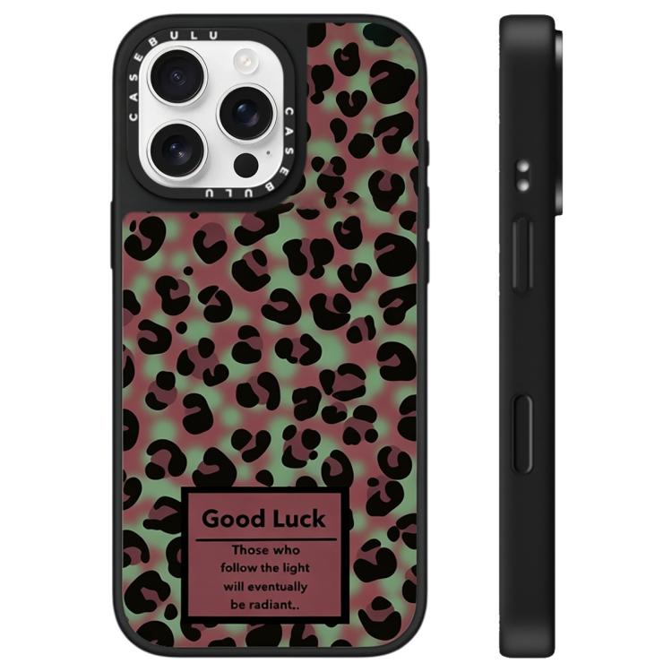 Custodia per telefono a specchio con motivo leopardato e stelle, For iPhone 16 Pro Max, For iPhone 16 Pro, For iPhone 16 Plus
