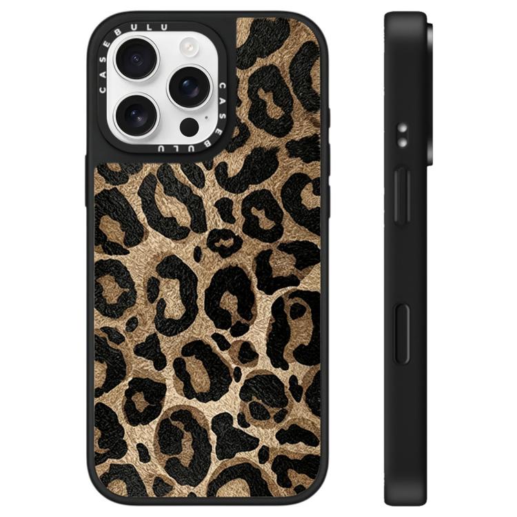 Custodia per telefono a specchio con motivo leopardato e stelle, For iPhone 16 Pro Max, For iPhone 16 Pro, For iPhone 16 Plus