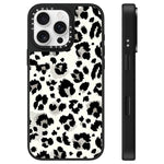 Custodia per telefono a specchio con motivo leopardato e stelle, For iPhone 16 Pro Max, For iPhone 16 Pro, For iPhone 16 Plus