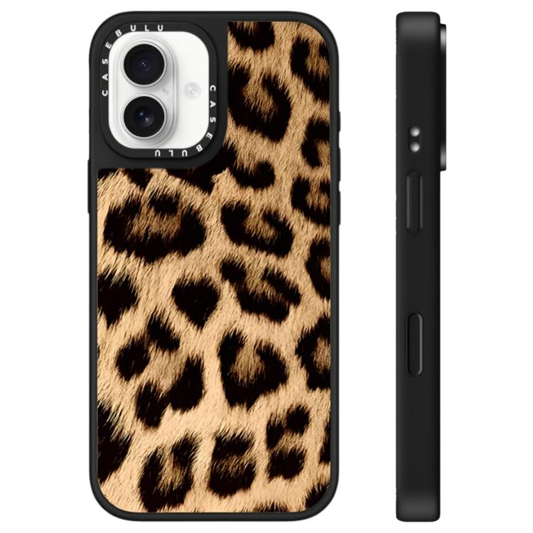 Custodia per telefono a specchio con motivo leopardato e stelle, For iPhone 16 Pro Max, For iPhone 16 Pro, For iPhone 16 Plus