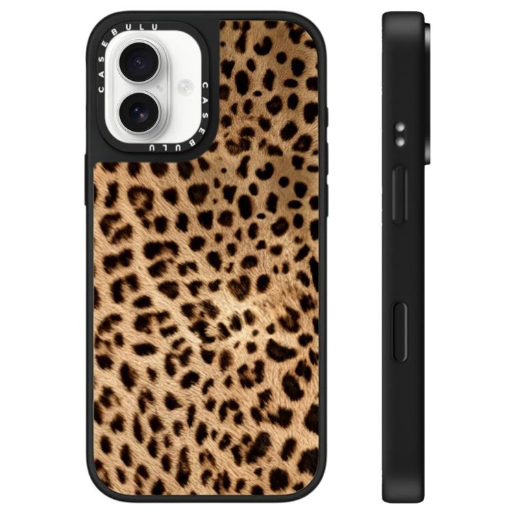 Custodia per telefono a specchio con motivo leopardato e stelle, For iPhone 16, For iPhone 15 Pro Max, For iPhone 15 Pro