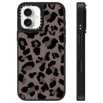 Custodia per telefono a specchio con motivo leopardato e stelle, For iPhone 16, For iPhone 15 Pro Max, For iPhone 15 Pro