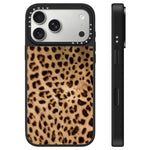 Custodia per telefono con specchio e pulsante di controllo della fotocamera con motivo leopardato e stelle., For iPhone 17 Pro Max, For iPhone 17 Pro, For iPhone 17