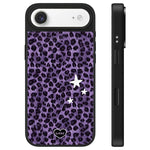 Custodia per telefono con specchio e pulsante di controllo della fotocamera con motivo leopardato e stelle., For iPhone Air