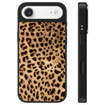 Custodia per telefono con specchio e pulsante di controllo della fotocamera con motivo leopardato e stelle., For iPhone Air