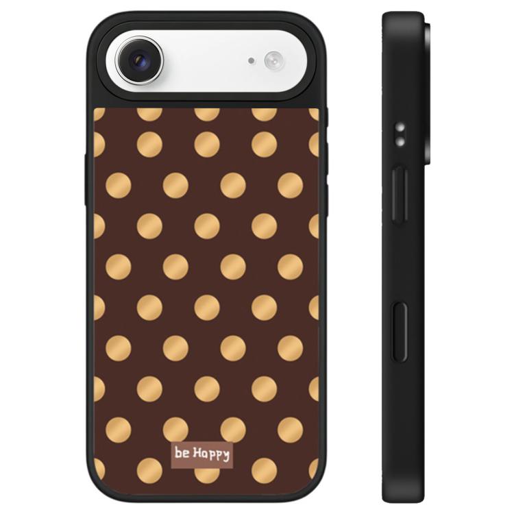 Custodia per telefono con specchio e pulsante di controllo della fotocamera con motivo leopardato e stelle., For iPhone Air
