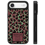 Custodia per telefono con specchio e pulsante di controllo della fotocamera con motivo leopardato e stelle., For iPhone Air