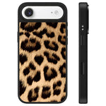 Custodia per telefono con specchio e pulsante di controllo della fotocamera con motivo leopardato e stelle., For iPhone Air