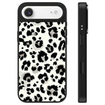 Custodia per telefono con specchio e pulsante di controllo della fotocamera con motivo leopardato e stelle., For iPhone Air