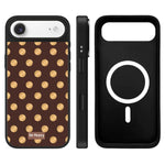 Serie Stelle Leopardo Motivo Pulsante di controllo della fotocamera Specchio Custodia magnetica per telefono, For iPhone Air