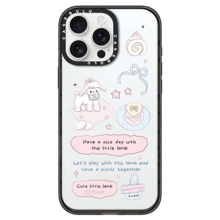 Custodia per telefono in acrilico trasparente con motivo Hi Forest Series, For iPhone 16 Pro Max, For iPhone 16 Pro
