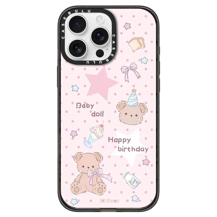 Custodia per telefono in acrilico trasparente con motivo Hi Forest Series, For iPhone 16 Pro Max, For iPhone 16 Pro