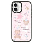 Custodia per telefono in acrilico trasparente con motivo Hi Forest Series, For iPhone 16 Plus, For iPhone 16