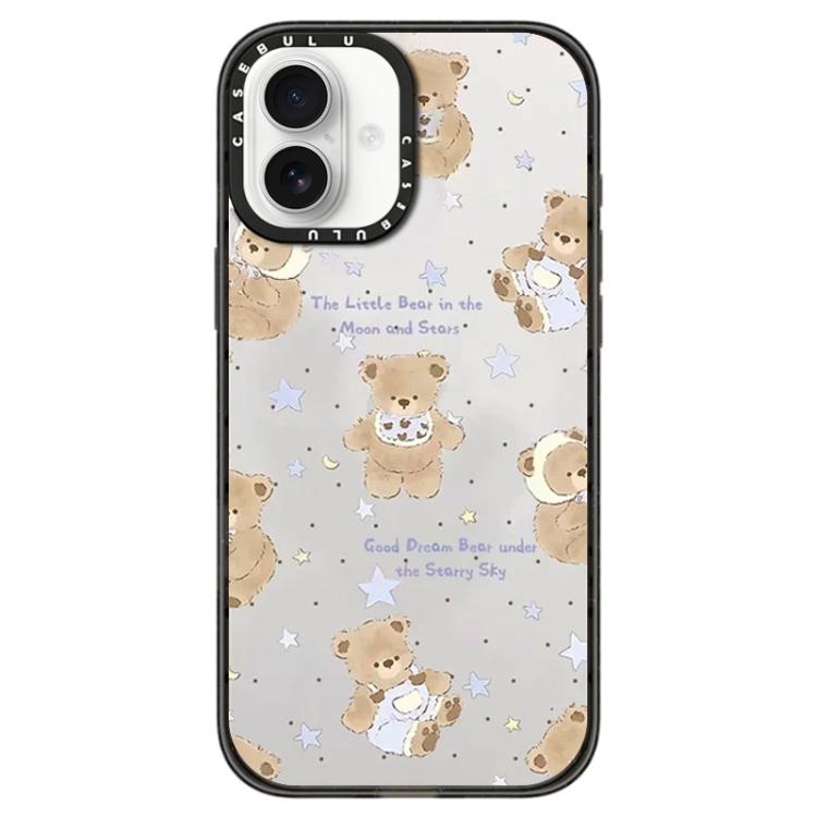Custodia per telefono in acrilico trasparente con motivo Hi Forest Series, For iPhone 16 Plus, For iPhone 16