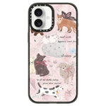 Custodia per telefono in acrilico trasparente con motivo Hi Forest Series, For iPhone 16 Plus, For iPhone 16
