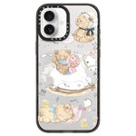 Custodia per telefono in acrilico trasparente con motivo Hi Forest Series, For iPhone 16 Plus, For iPhone 16