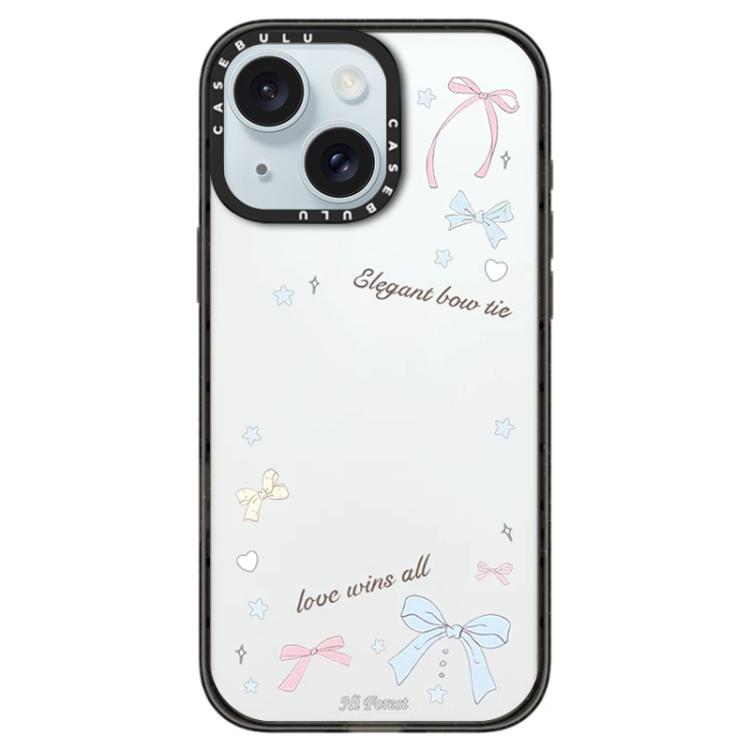 Custodia per telefono in acrilico trasparente con motivo Hi Forest Series, For iPhone 15 Plus, For iPhone 15