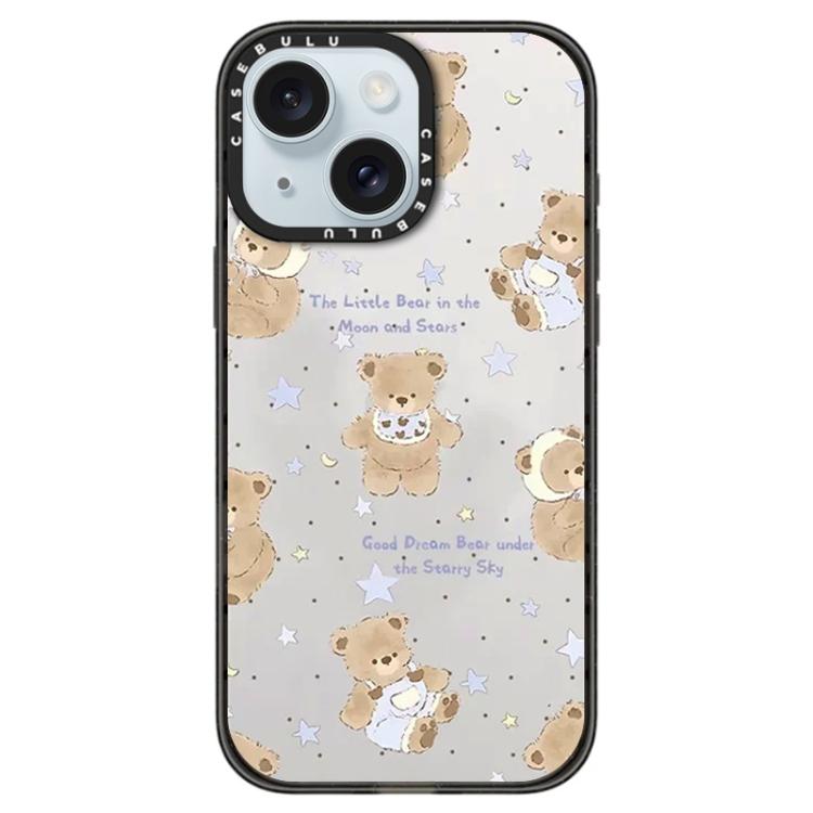 Custodia per telefono in acrilico trasparente con motivo Hi Forest Series, For iPhone 15 Plus, For iPhone 15