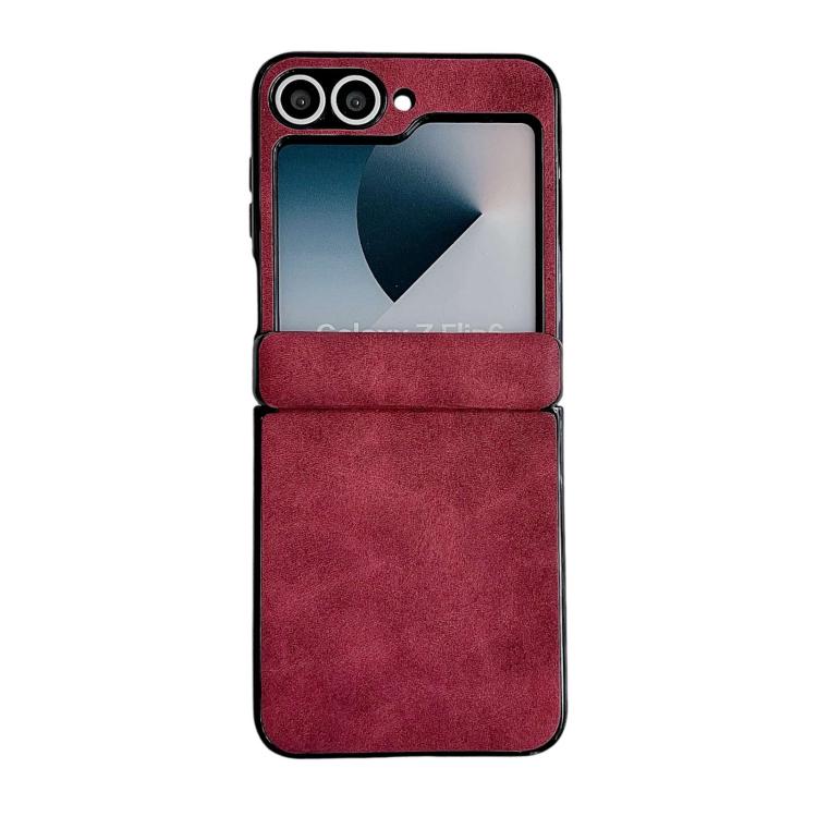 Custodia per telefono antiurto Axis in ecopelle vegana, For Galaxy Z Flip6 / 7 FE, For Galaxy Z Flip7 5G, For Galaxy Z Flip5