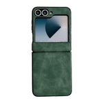 Custodia per telefono antiurto Axis in ecopelle vegana, For Galaxy Z Flip6 / 7 FE, For Galaxy Z Flip7 5G, For Galaxy Z Flip5