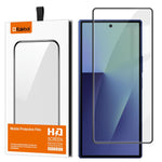 Pellicola in vetro temperato HD Kalebol ad alto contenuto di alluminio, serigrafata a copertura totale, anti-impronta, con bordo nero., For Galaxy Z Fold8 Ultra 5G Outer Screen
