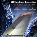 Kalebol - 10 pellicole in vetro temperato HD anti-impronta semi-schermo ad alto contenuto di alluminio, For Galaxy Z Fold8 Ultra 5G Outer Screen