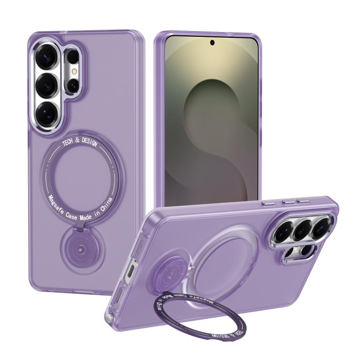 Custodia per telefono MagSafe con supporto girevole, For Galaxy S26+ 5G, For Galaxy S26 Ultra 5G, For Galaxy S26 5G