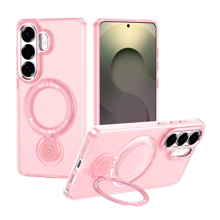 Custodia per telefono MagSafe con supporto girevole, For Galaxy S26+ 5G, For Galaxy S26 Ultra 5G, For Galaxy S26 5G