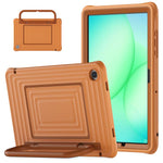 Custodia ibrida in silicone ondulato per PC e tablet con maniglia e tracolla, For Galaxy Tab A11+ / A9+