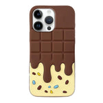 Custodia per telefono in silicone a forma di caramelle e cioccolato, For iPhone 14, For iPhone 14 Pro, For iPhone 14 Pro Max, For iPhone 13 Pro Max, For iPhone 13 Pro, For iPhone 13, For iPhone 12 Pro Max