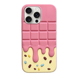Custodia per telefono in silicone a forma di caramelle e cioccolato, For iPhone 14, For iPhone 14 Pro, For iPhone 14 Pro Max, For iPhone 13 Pro Max, For iPhone 13 Pro, For iPhone 13, For iPhone 12 Pro Max