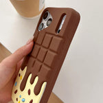 Custodia per telefono in silicone a forma di caramelle e cioccolato, For iPhone 14, For iPhone 14 Pro, For iPhone 14 Pro Max, For iPhone 13 Pro Max, For iPhone 13 Pro, For iPhone 13, For iPhone 12 Pro Max