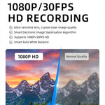 Occhiali intelligenti E06D da 13 MP 1080p 30 FPS con cancellazione del rumore e intelligenza artificiale, con controllo vocale/chiamate.