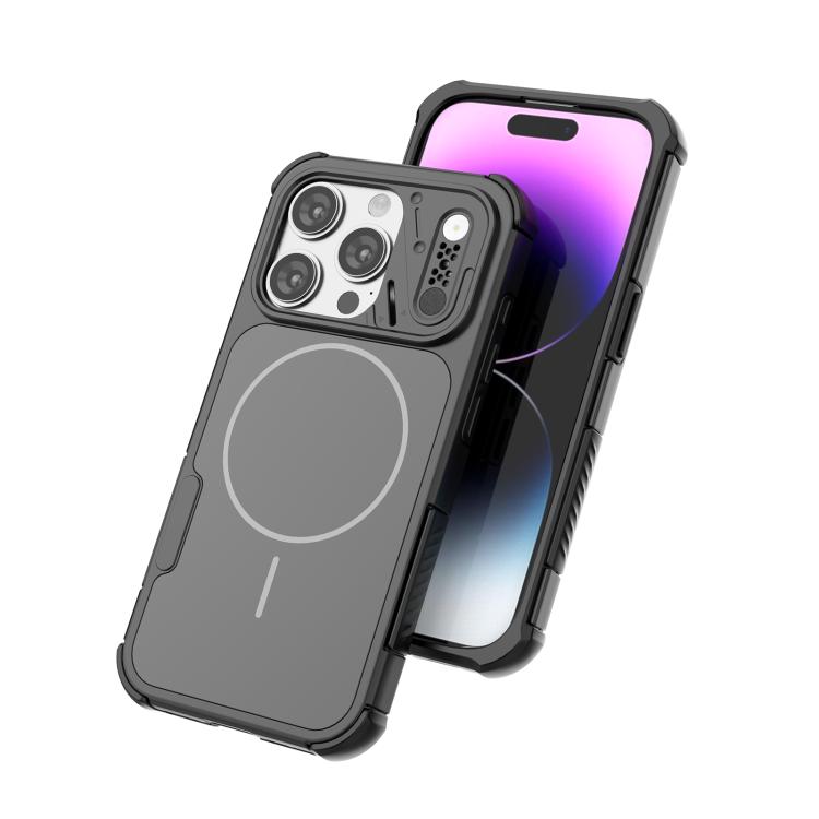 Custodia per telefono MagSafe in TPU + PC antiurto e dissipazione del calore., For iPhone 15 Pro, For iPhone 15 Plus, For iPhone 14 Plus, For iPhone 14, For iPhone 14 Pro, For iPhone 14 Pro Max