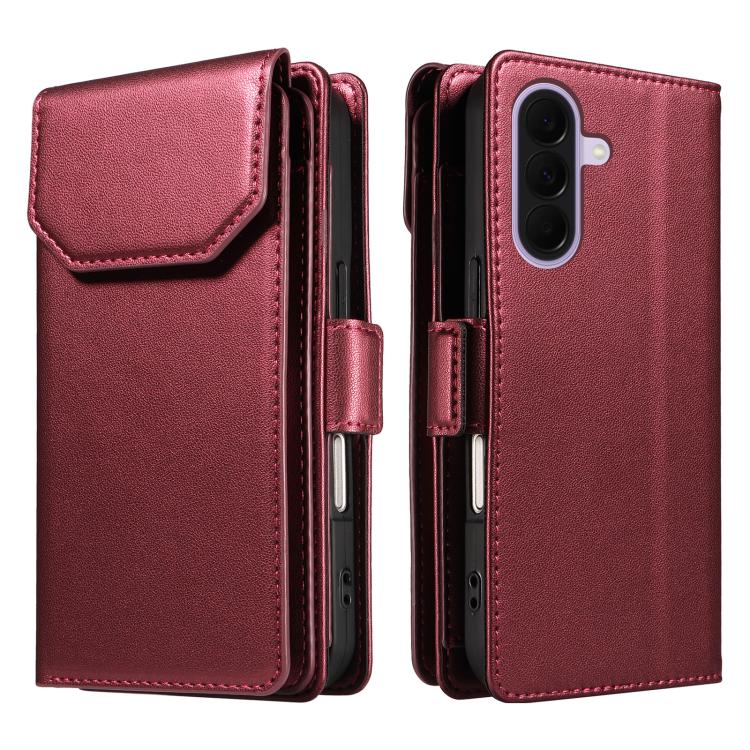 Portafoglio multi-carta, custodia in pelle per telefono con cinturino, For Galaxy A27 5G