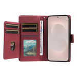 Portafoglio multi-carta, custodia in pelle per telefono con cinturino, For Galaxy A27 5G